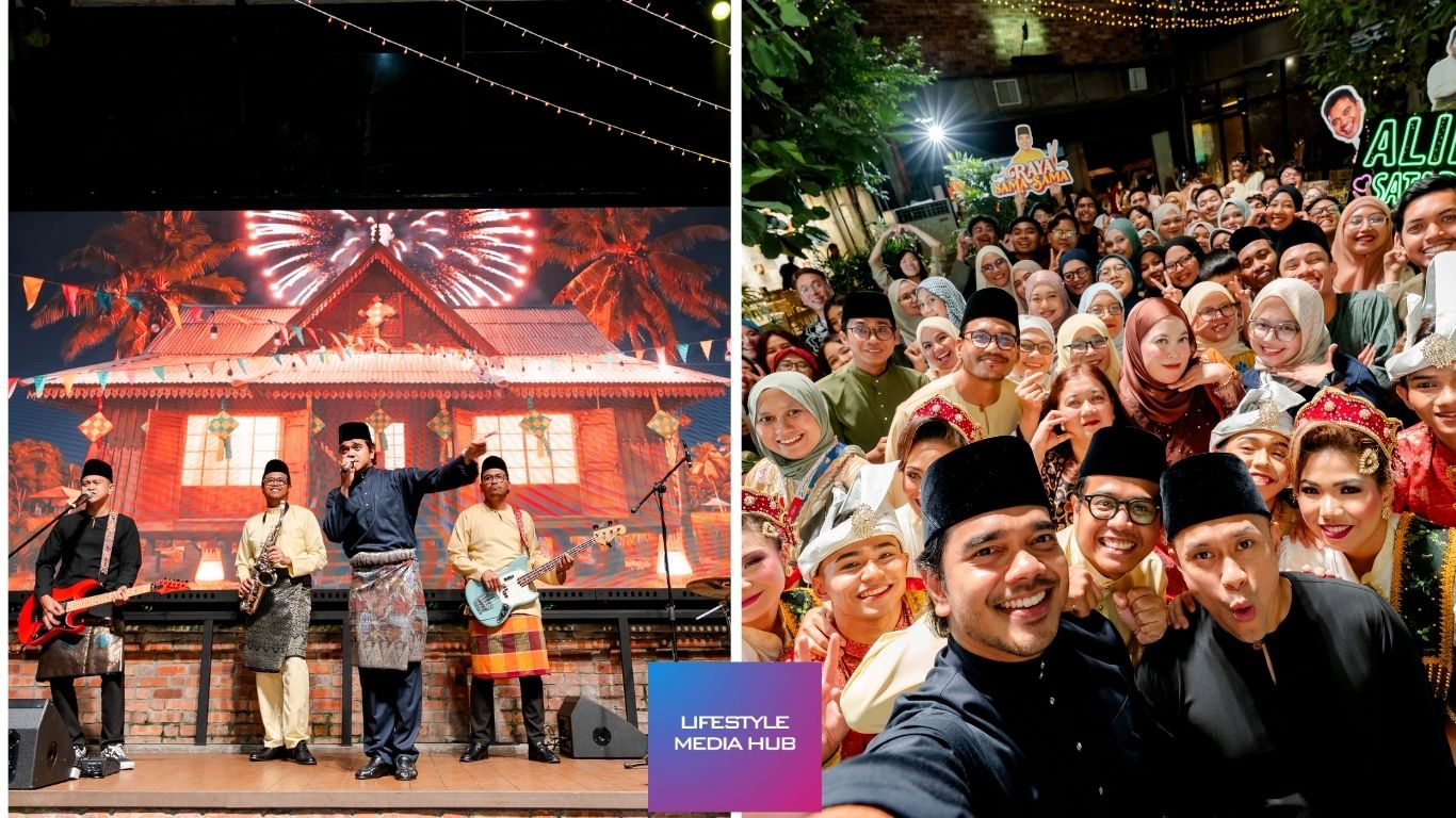 Alif Satar & The Locos memeriahkan Rumah Terbuka ‘Raya Sama Sama’ MR D.I.Y.