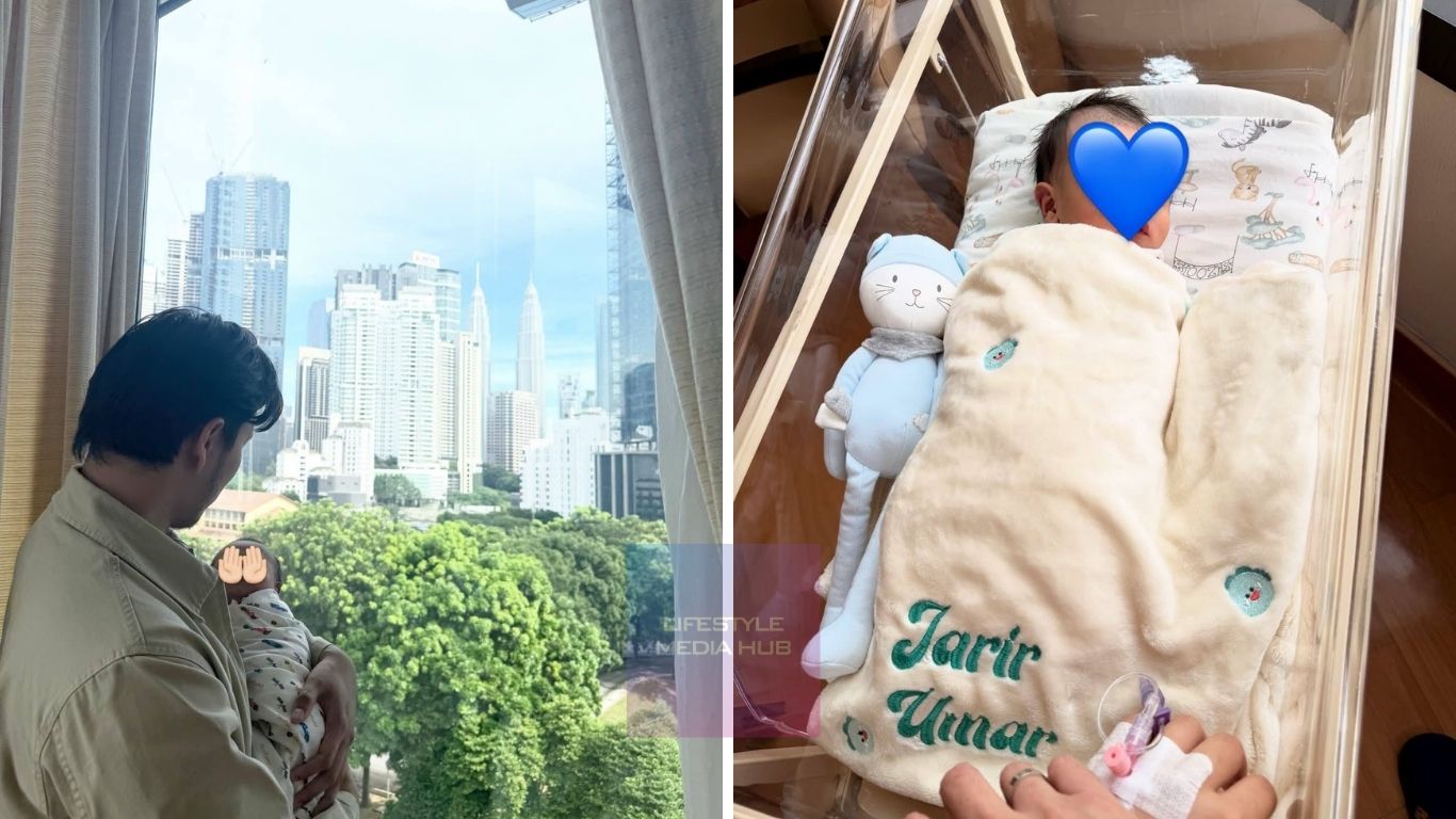 Amira Othman Selamat Lahirkan Bayi Lelaki, Fattah Amin Kongsi Nama Anak – “Semoga Jarir Menjadi…”