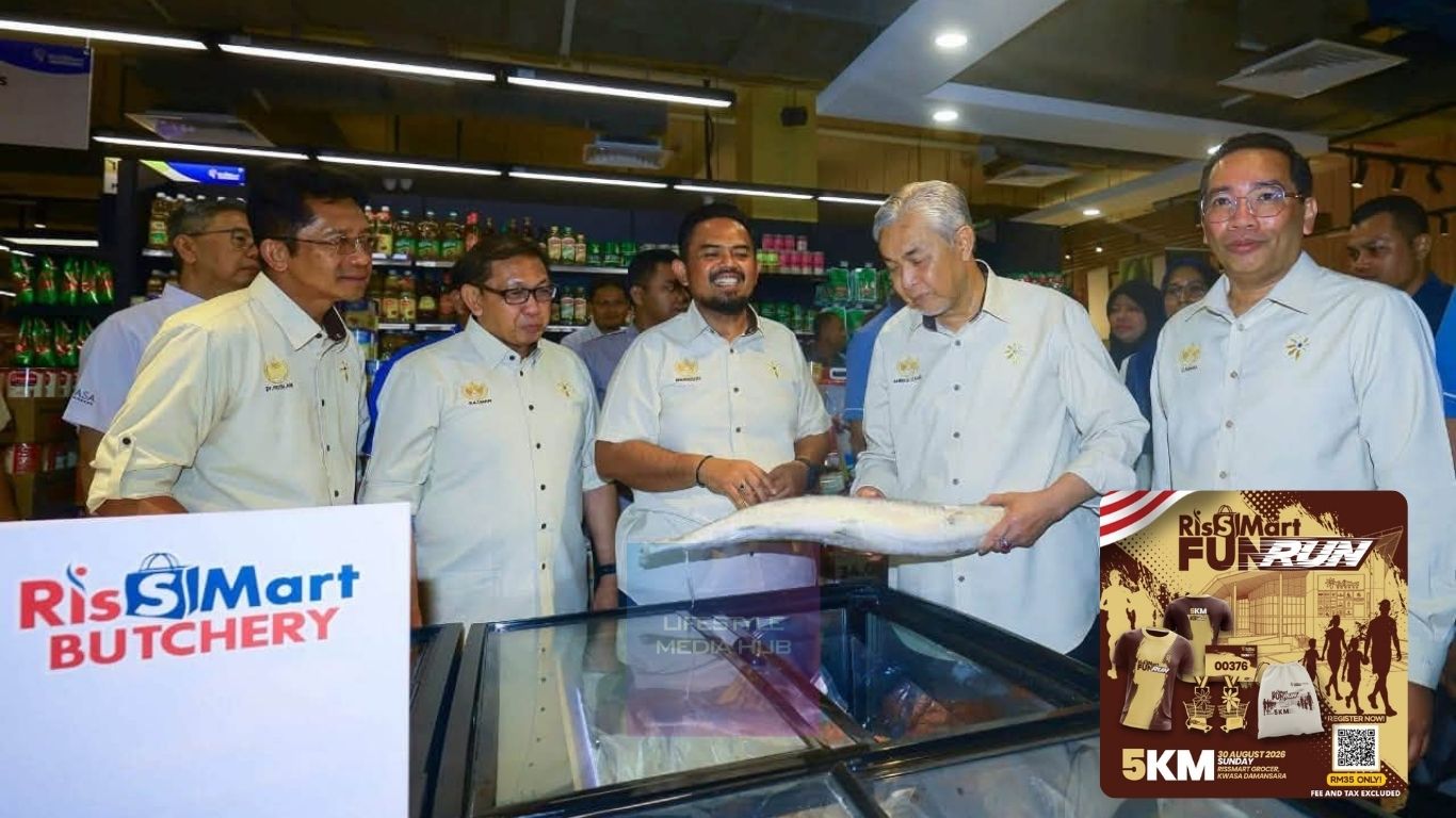 RisSMart Grocer bekal produk dari pengusaha terus ke pengguna. Bagi nilai tambah untuk pengguna
