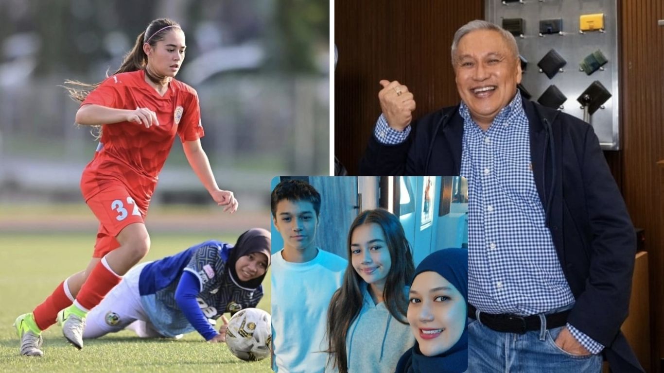 Chef Wan bangga cucu sarung jersi Malayan Tigress B-17. Serina titip doa iringin kejayaan Isabella