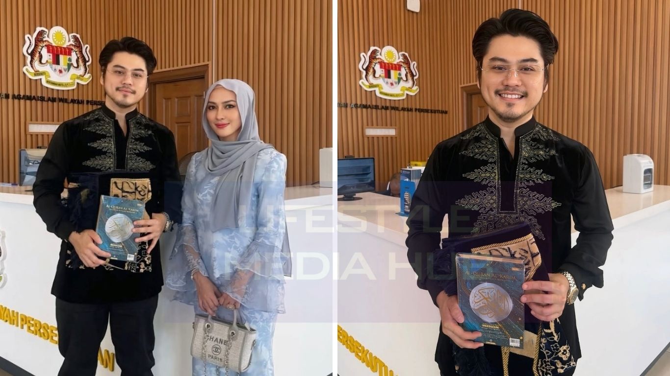 Lafaz dua kalimah syahadah, pelakon Michael Lean (Kael) kini sah peluk Islam