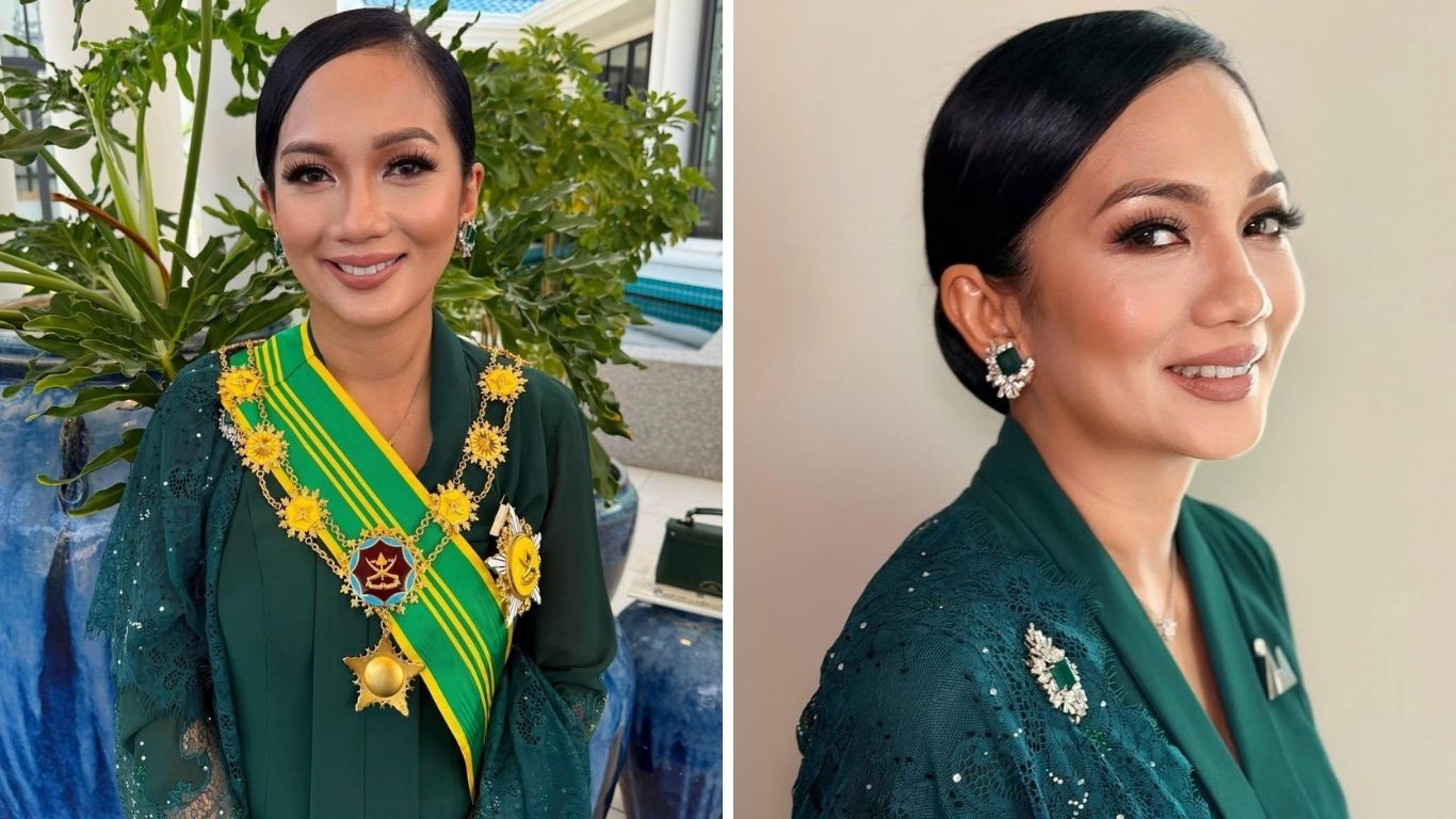 Terima darjah kebesaran Pahang, Sheila Majid bergelar Datuk Seri. Penampilan jadi pujian netizen