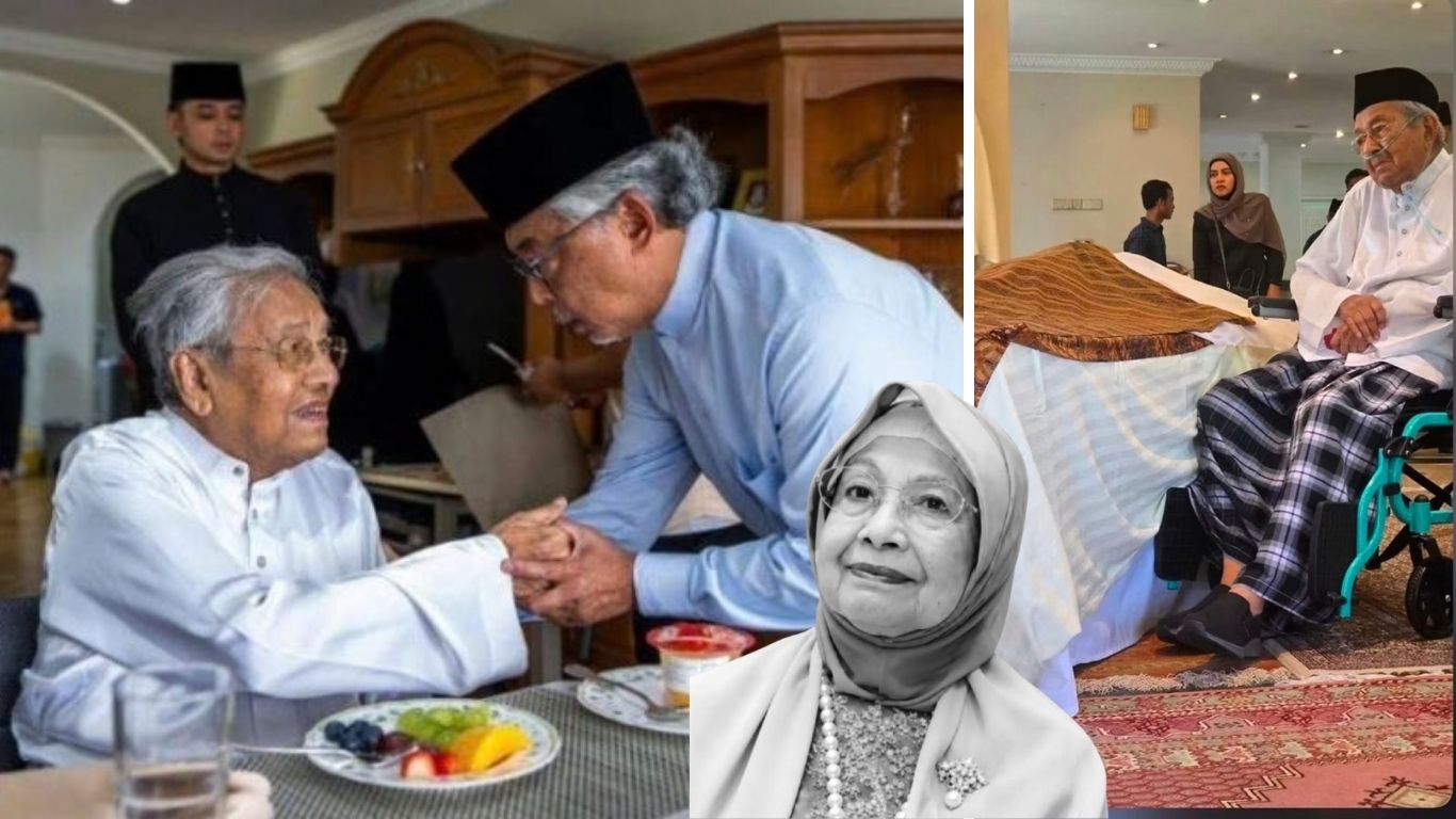 Luahan Tun M undang sebak, Sultan Pahang titip pesanan, “Tun kena jaga diri, Tun,”…