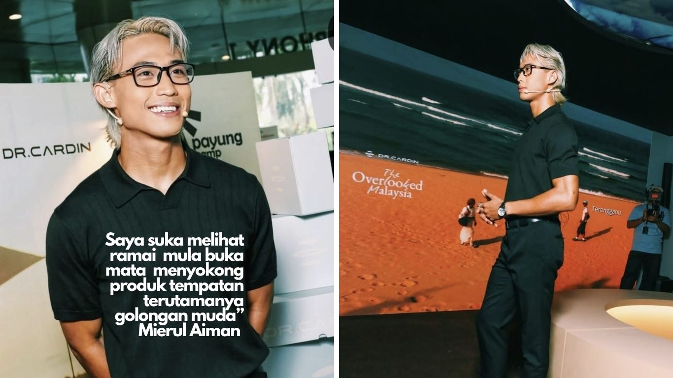 “Ramai Mula Buka Mata Sokong Produk Tempatan Terutamanya Golongan Muda”-Mierul Aiman