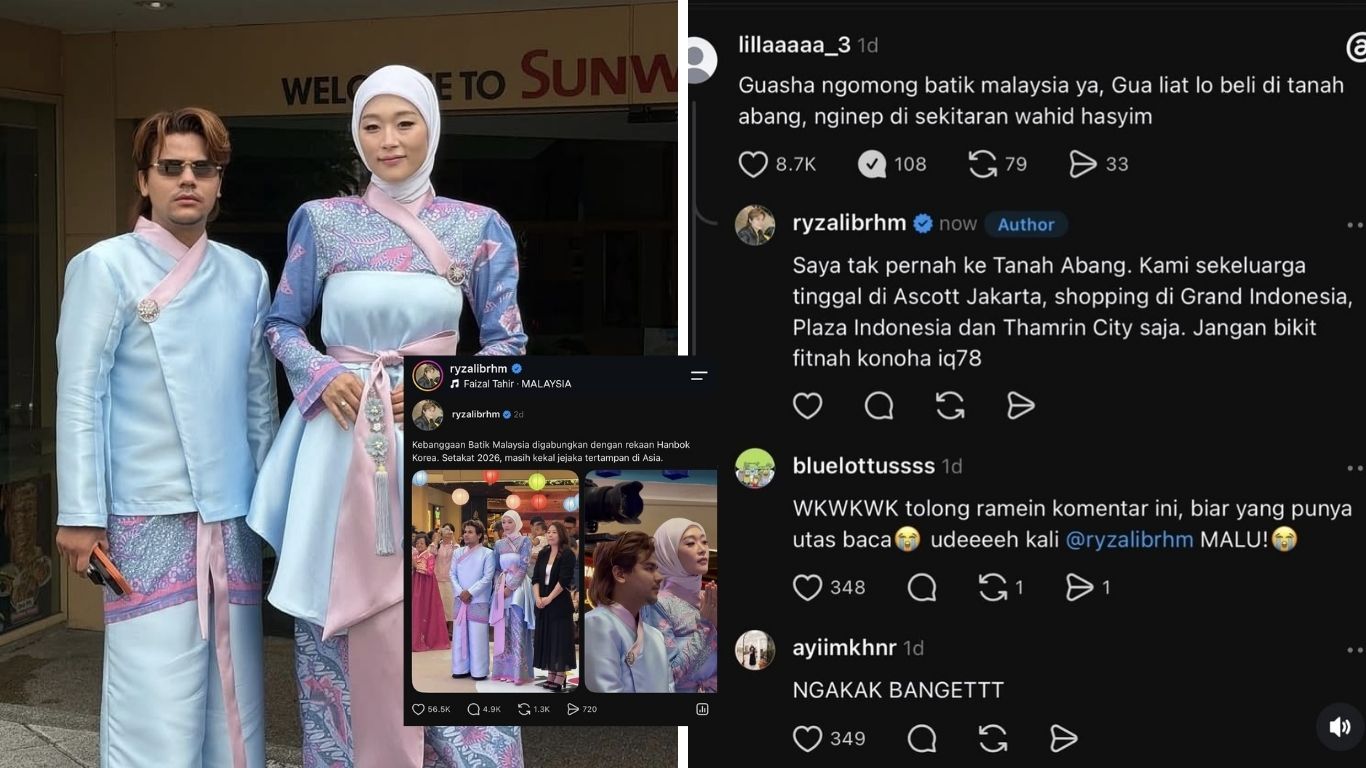 “Saya Tak Pernah Tegaskan Batik Ini Asal Atau dari Malaysia, Hanya Bangga Batik Buatan Malaysia Pun Cantik”-Ryzal Ibrahim